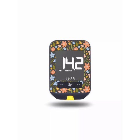Freestyle Optium Neo Glucose Meter Stickers - Spring